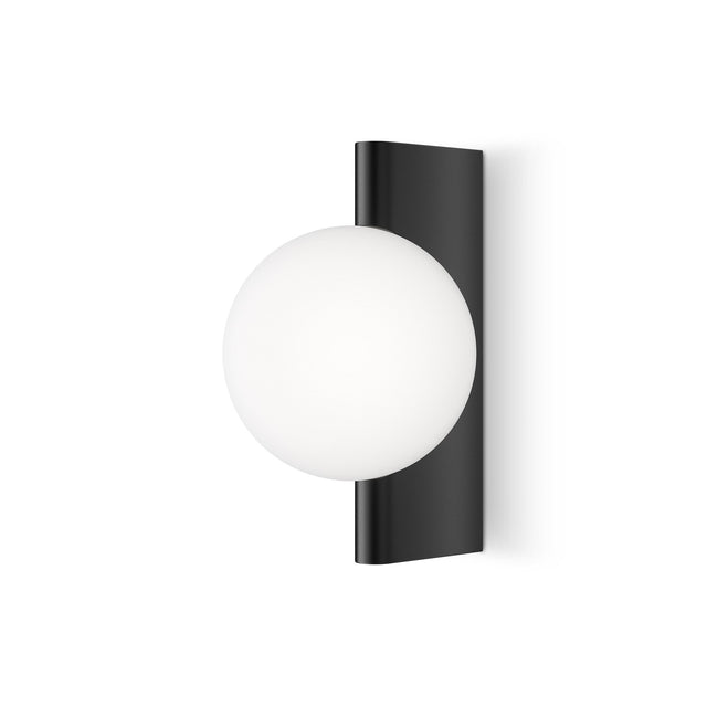 Avant-Garde wall light in black, bringing an artistic and bold style to interior spaces.