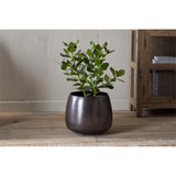 Maliki Large Iron Planter - Aged Bronze