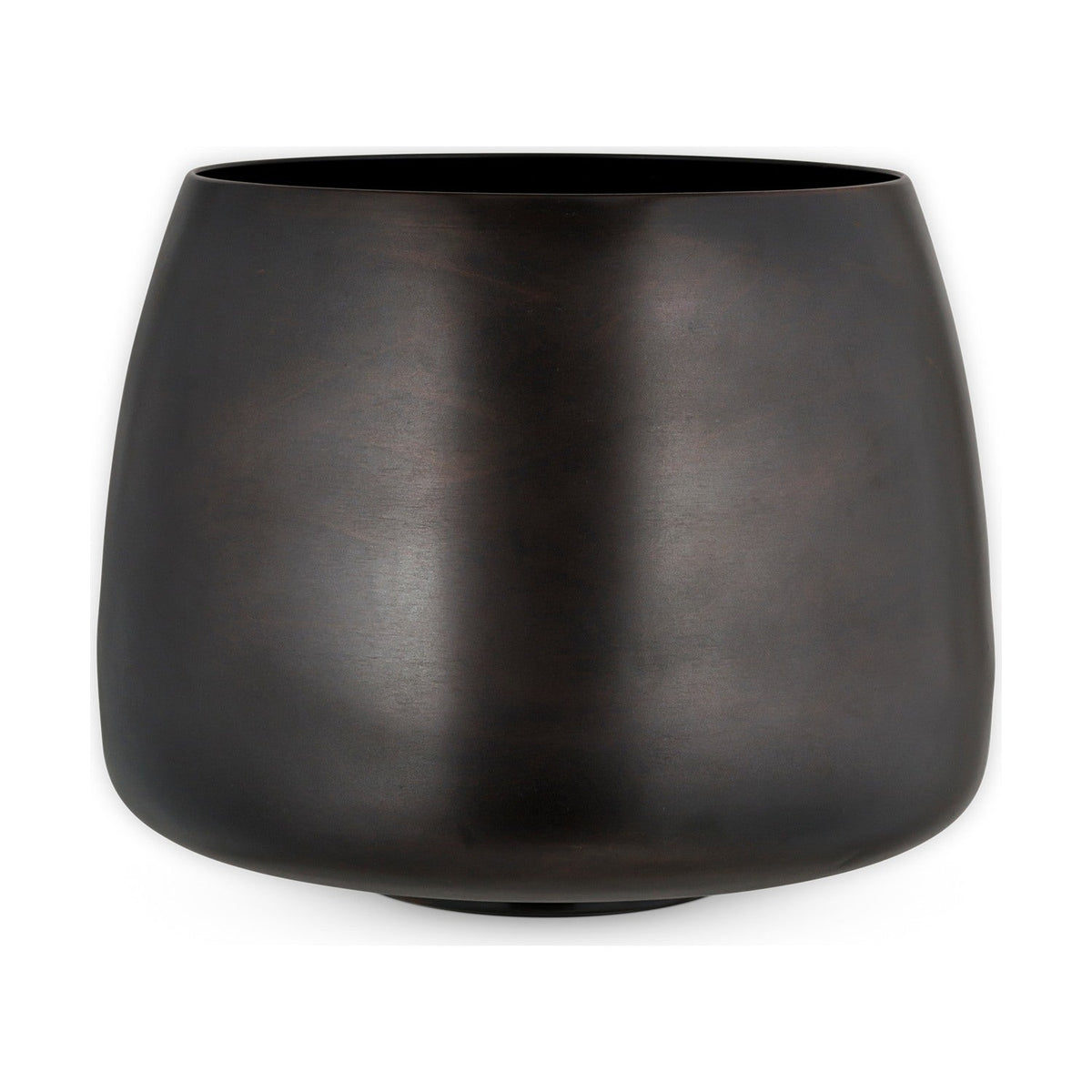 Maliki Medium Iron Planter - Aged Bronze