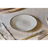 Malia Fluted Stoneware Side Plate - Cream
