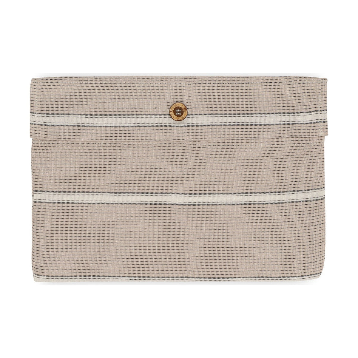 Mora Hemp & Cotton Pillowcases - Stone Grey - Set of 2