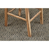 Madrisana Acacia & Rattan Bar Stool - Natural