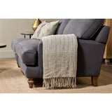Mayla 140 x 200cm Linen Throw - Natural