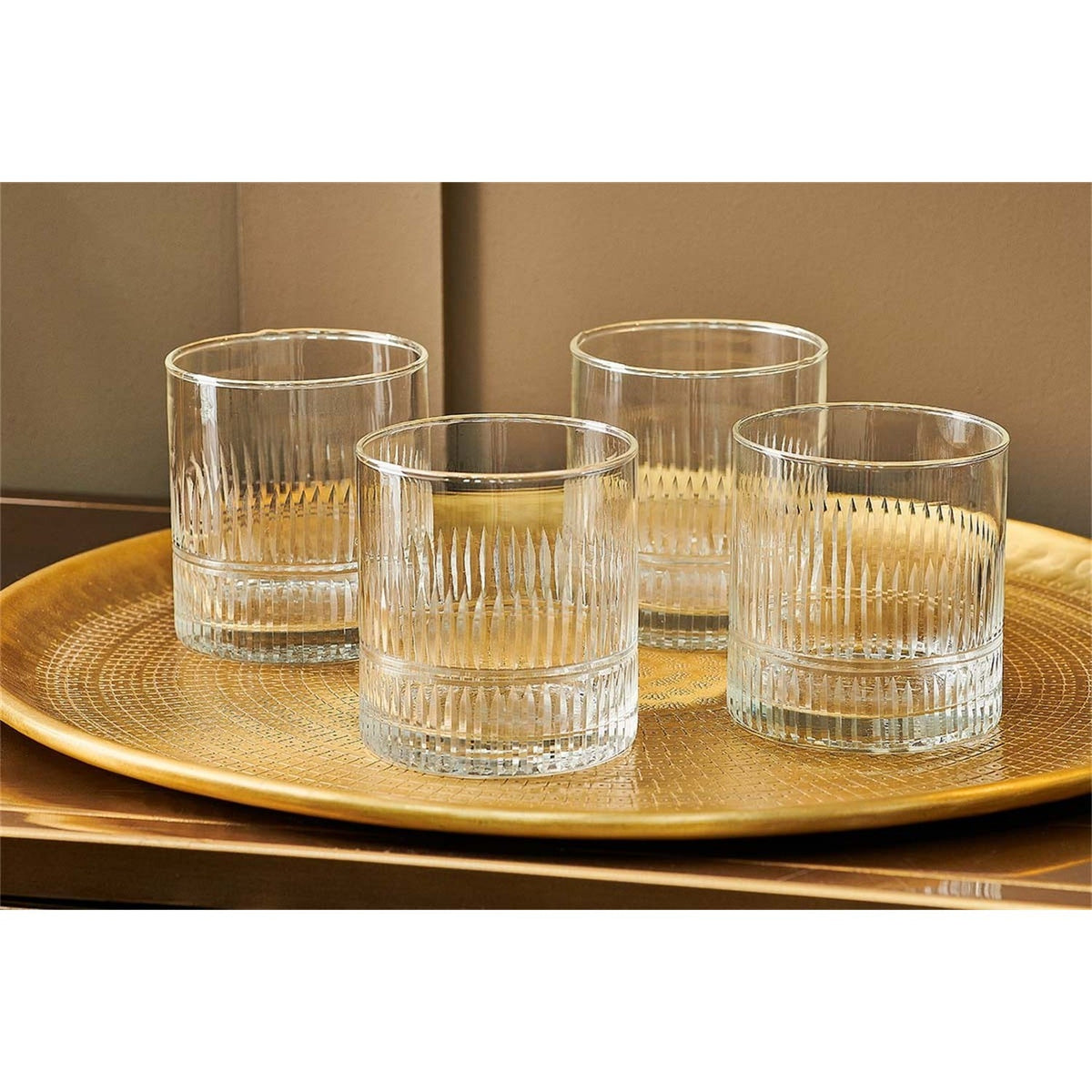 Mila Tumblers - Clear - Set of 4