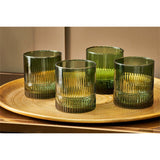 Mila Tumblers - Dark Emerald - Set of 4