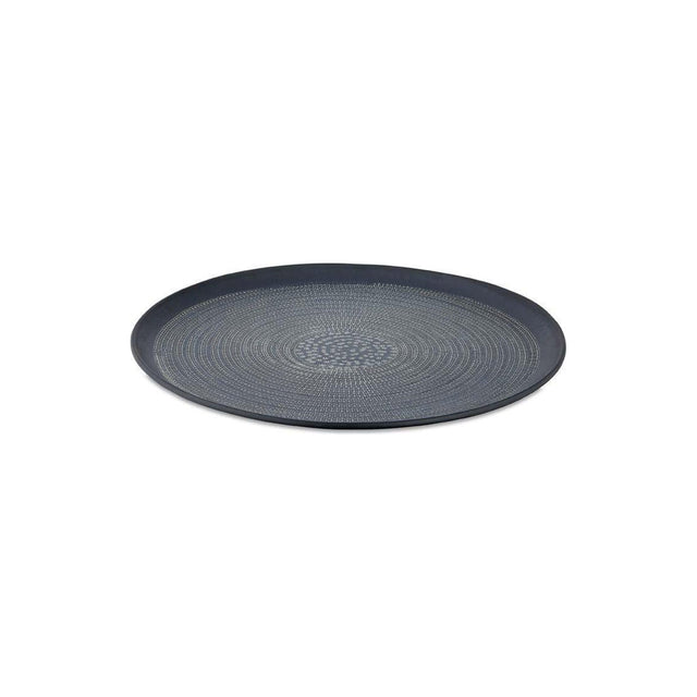 Mahika Small Etched Aluminium Tray - Black