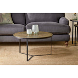 Maba Coffee Table - Antique Brass