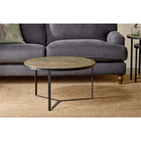 Maba Coffee Table - Antique Brass
