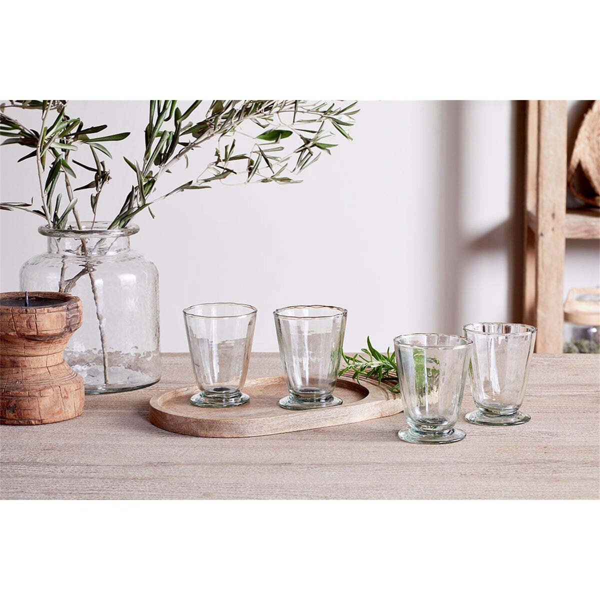 Minati Tumblers - Clear - Set of 4