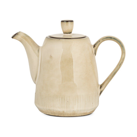 Malia Teapot - Cream