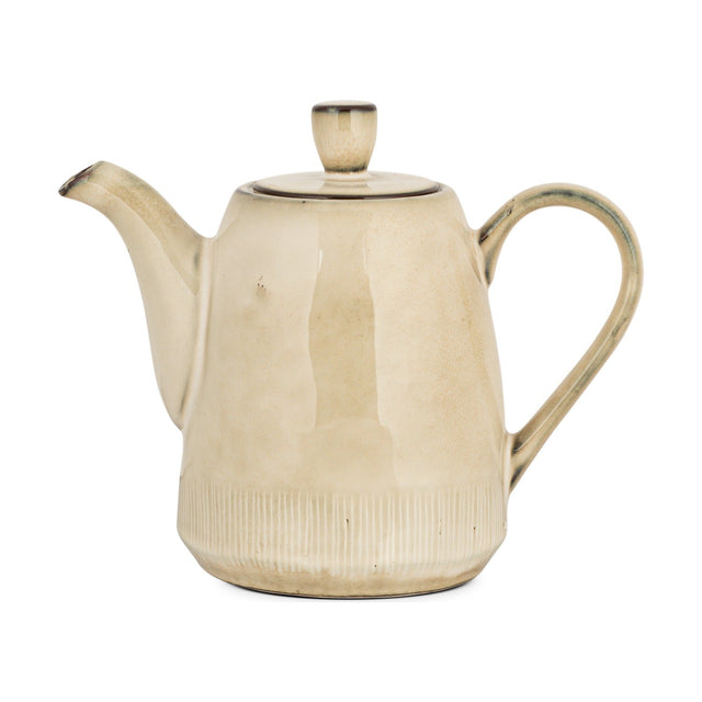 Malia Teapot - Cream