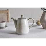 Malia Teapot - Cream