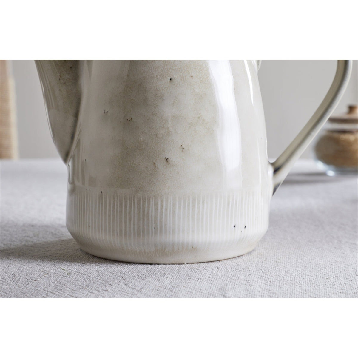 Malia Teapot - Cream