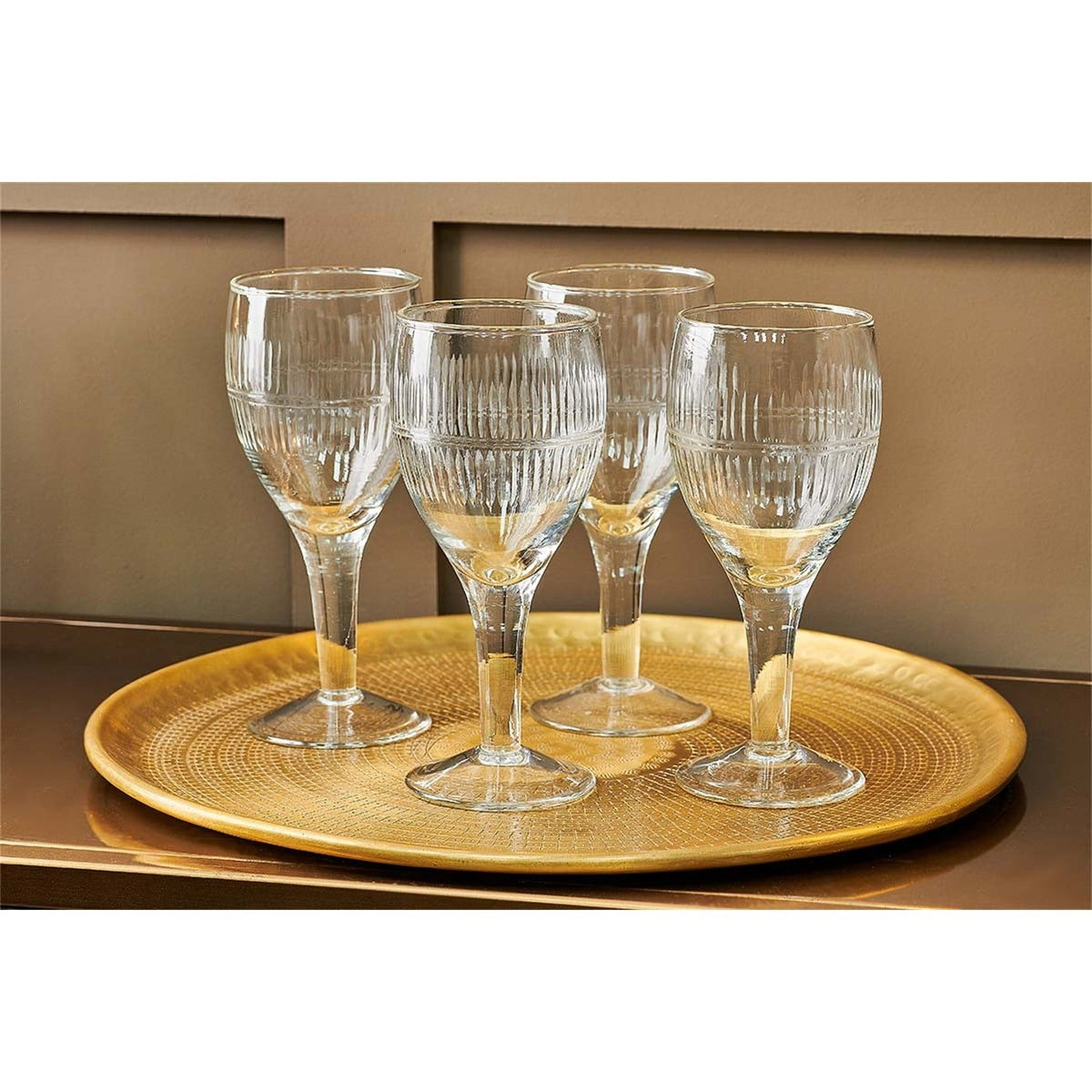 Mila Wine Glasses - Clear - Set of 4