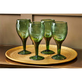 Mila Wine Glasses - Dark Emerald - Set of 4