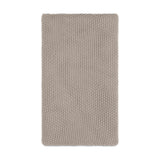 Nahan 130 x 200cm Moss Stitch Cotton Throw - Stone