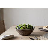 Nyati Small Wooden Serving Bowl - Dark Brown