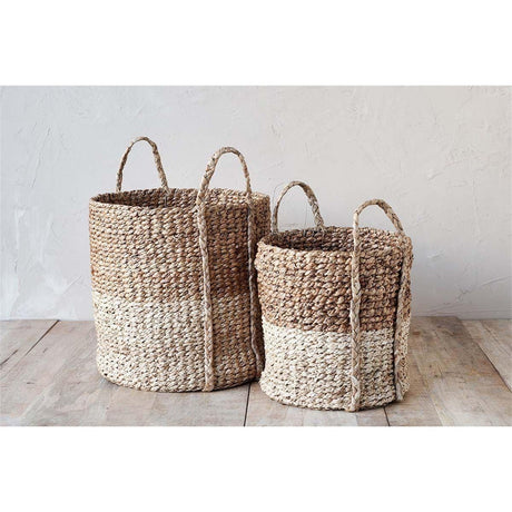 Nkomi Small Woven Storage Basket - Natural