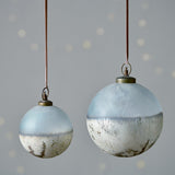 Ngolo Large Giant Glass Bauble - Aged Smoke