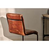 Narwana Leather Desk Chair - Aged Tan