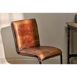 Narwana Leather Desk Chair - Aged Tan