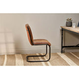 Narwana Leather Desk Chair - Aged Tan