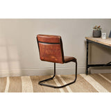 Narwana Leather Desk Chair - Aged Tan