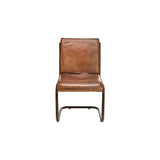 Narwana Leather Desk Chair - Aged Tan