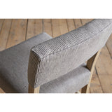 Nadeeka Linen Upholstered Counter Stool - Soft Grey