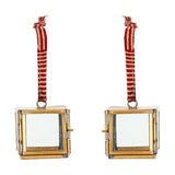 Tiny Kiko Hanging Christmas Decoration - Antique Brass