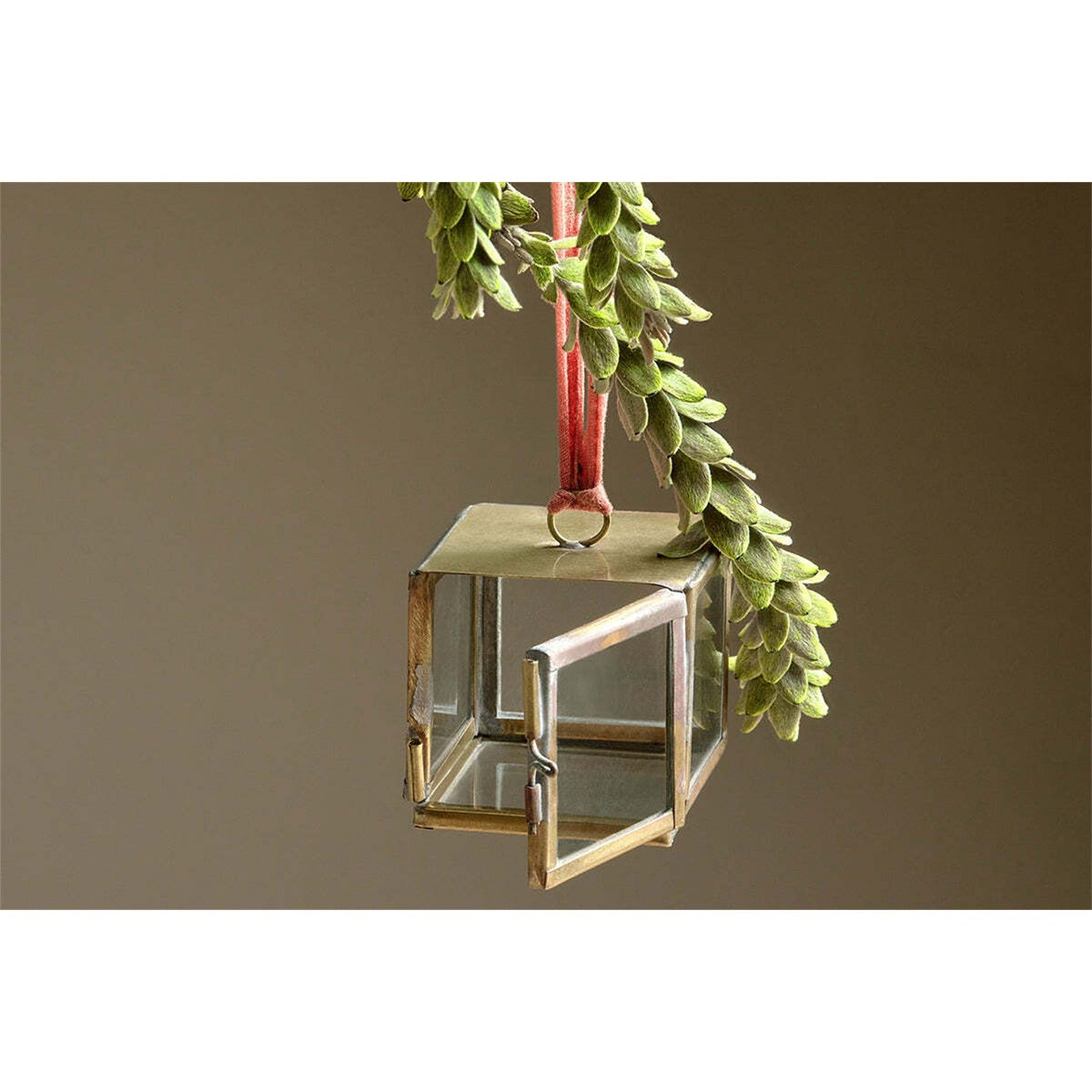 Tiny Kiko Hanging Christmas Decoration - Antique Brass