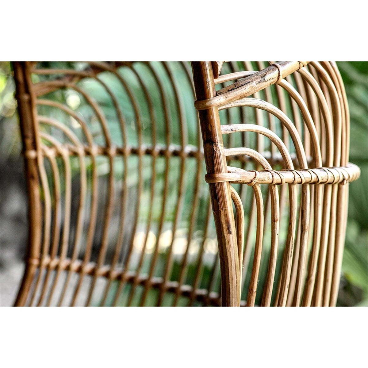 Nesari Rattan Hanging Chair - Natural