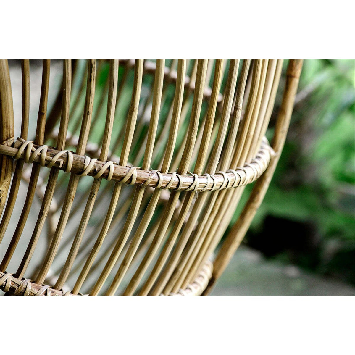 Nesari Rattan Hanging Chair - Natural