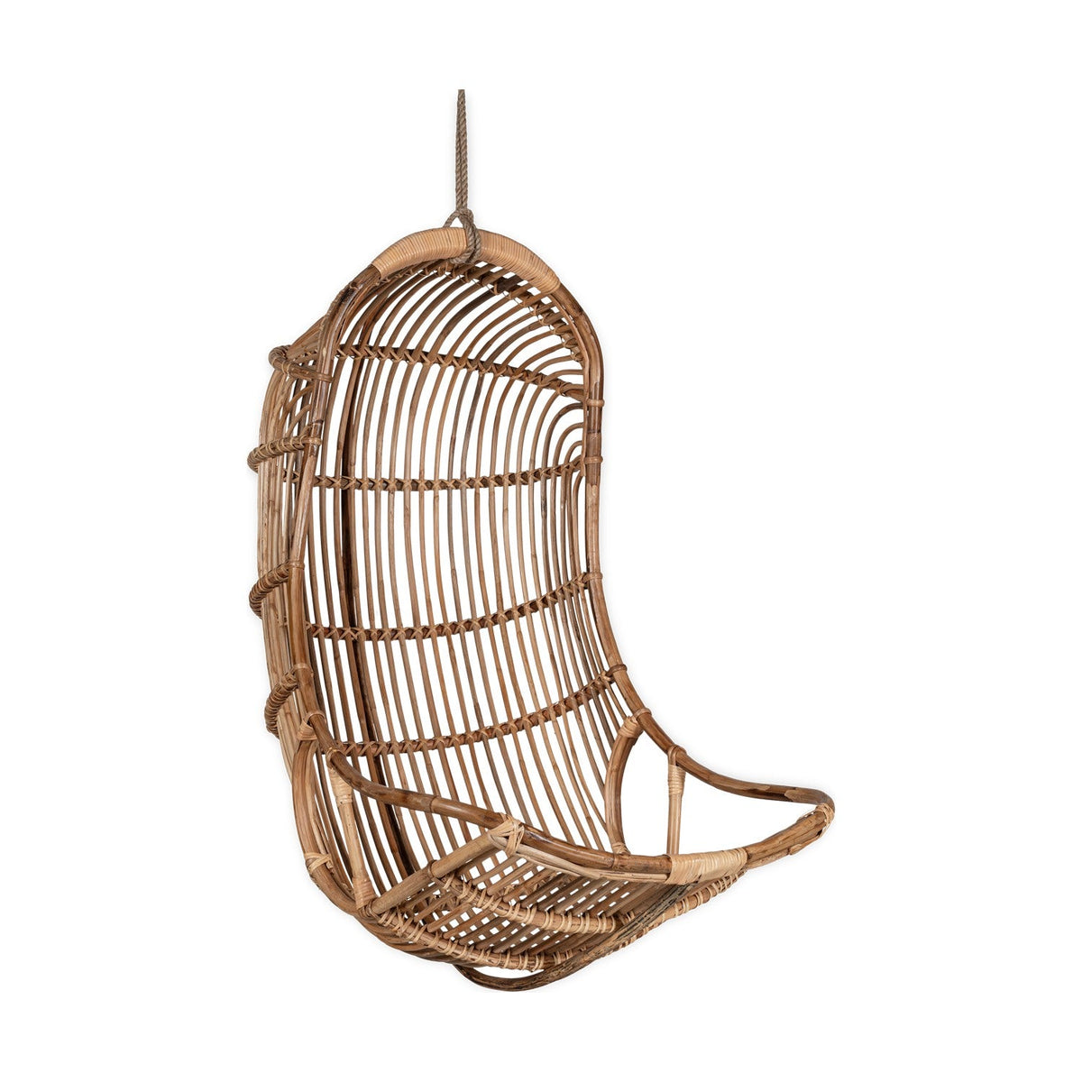 Nesari Rattan Hanging Chair - Natural