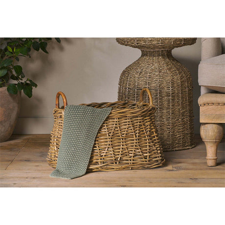 Netra Rattan Storage Basket - Natural