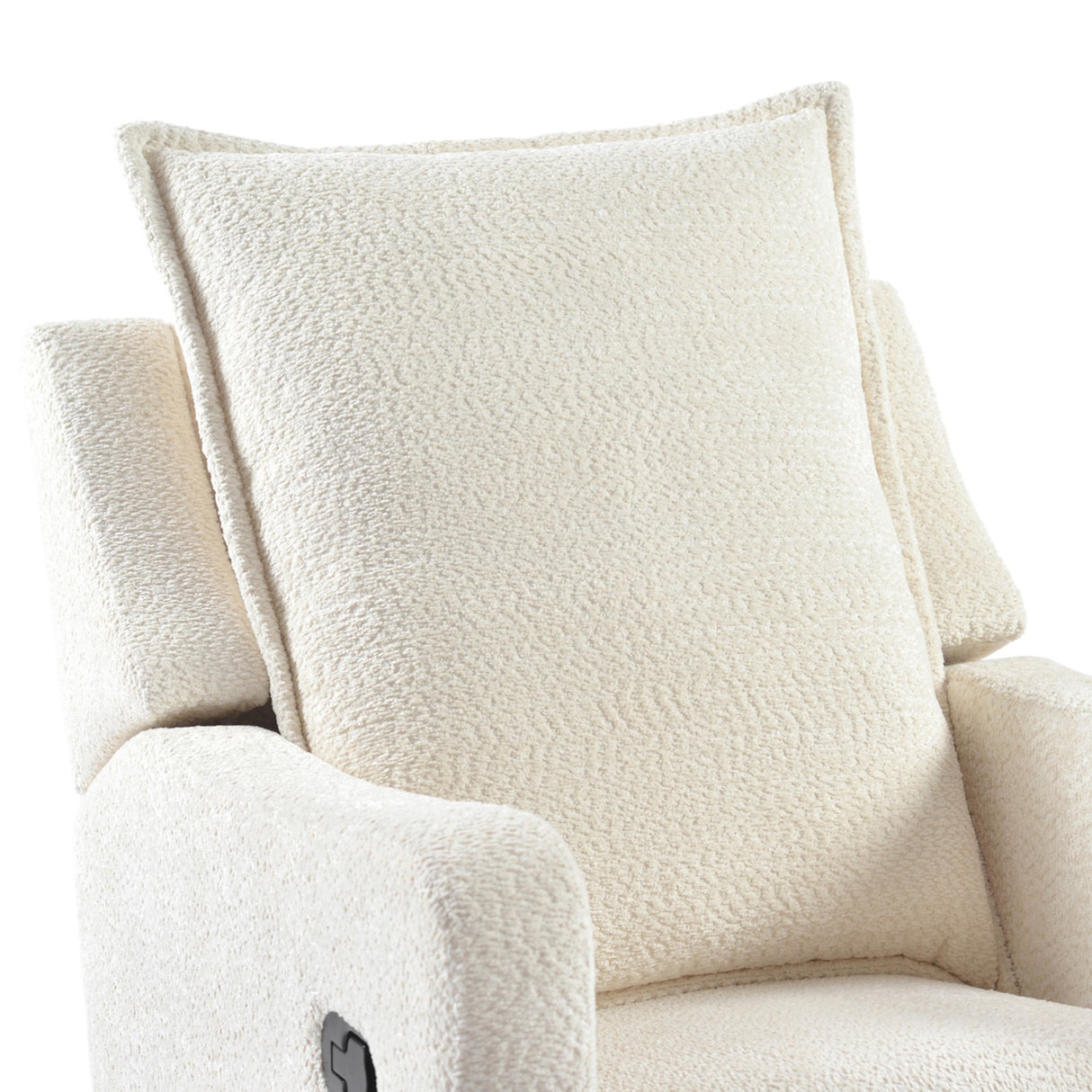Nestler Reclining Swivel Nursing Chair - Off White
