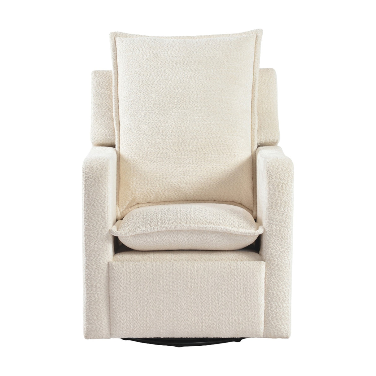Nestler Reclining Swivel Nursing Chair - Off White