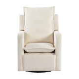 Nestler Reclining Swivel Nursing Chair - Off White