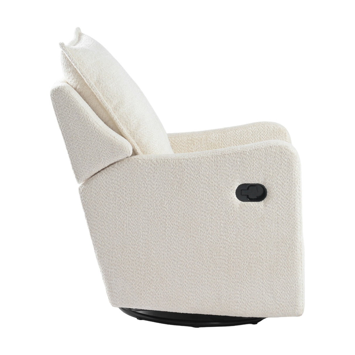 Nestler Reclining Swivel Nursing Chair - Off White
