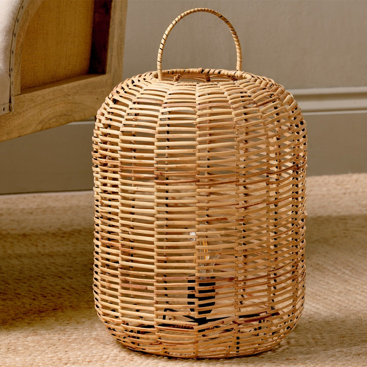 Noko Small Rattan Table Lamp - Natural