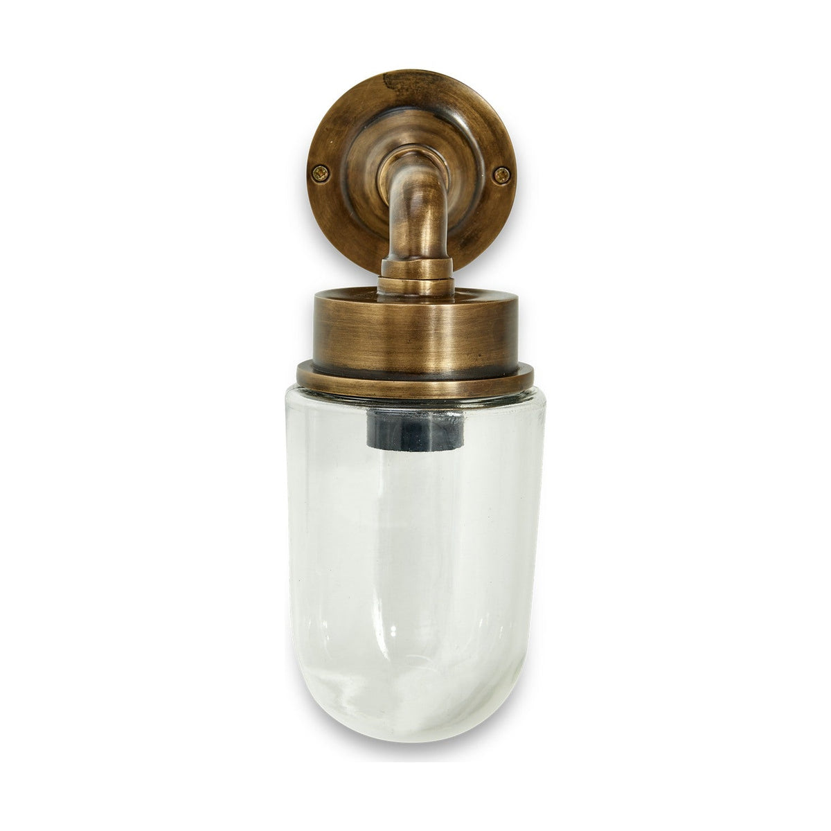Ngari Outdoor Wall Light - Antique Brass