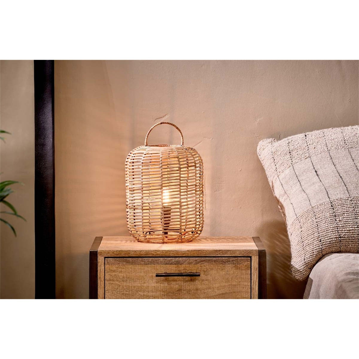 Noko Extra Small Rattan Table Lamp - Natural