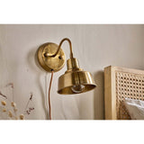 Nar Small Wall Light - Antique Brass