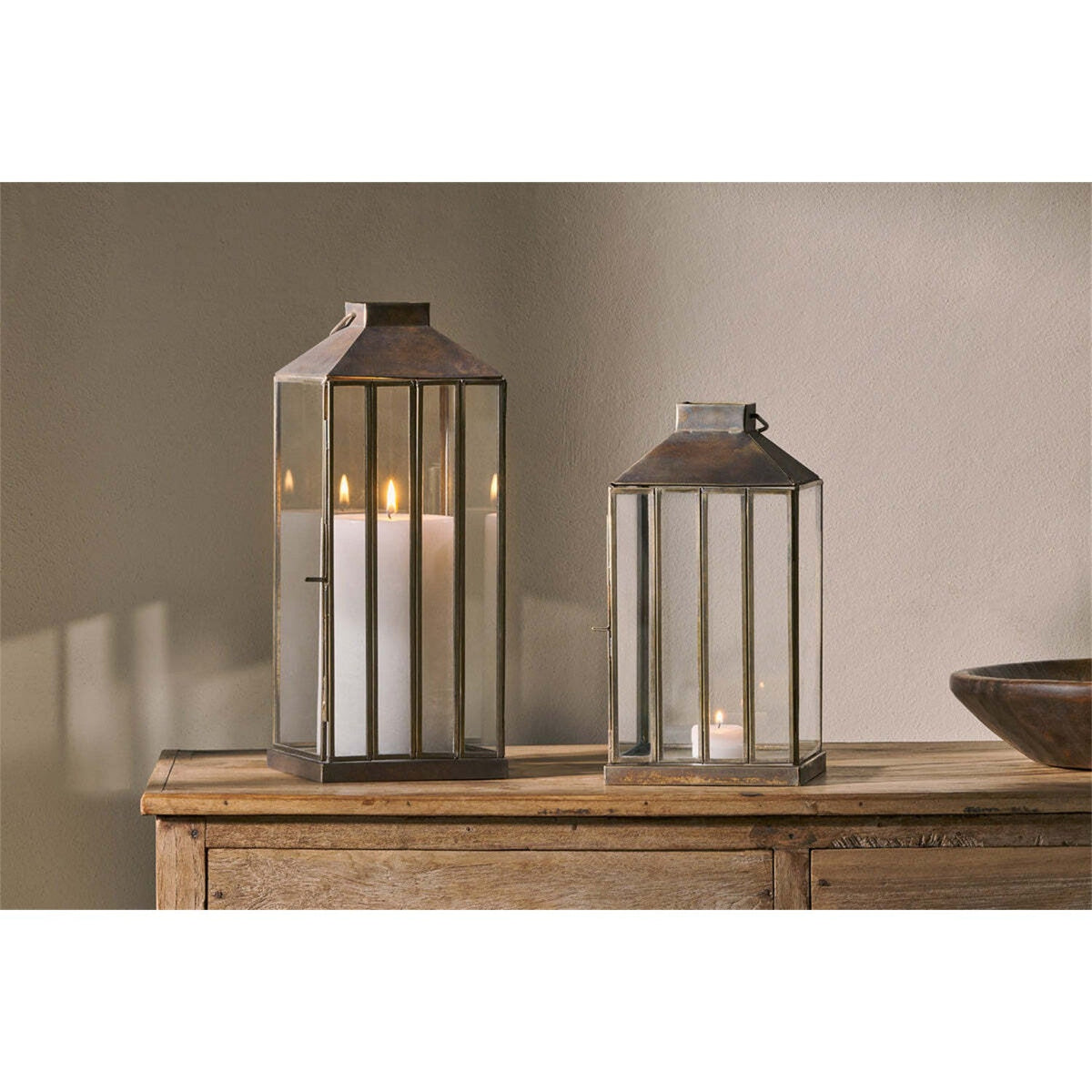 Nampo Small Lantern - Aged Antique