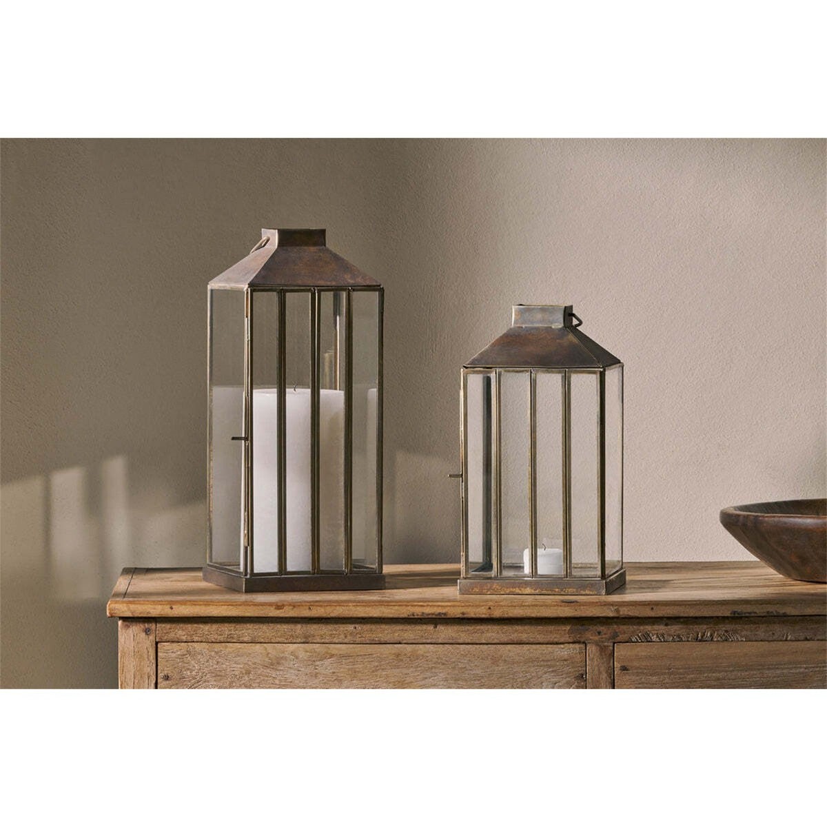 Nampo Small Lantern - Aged Antique
