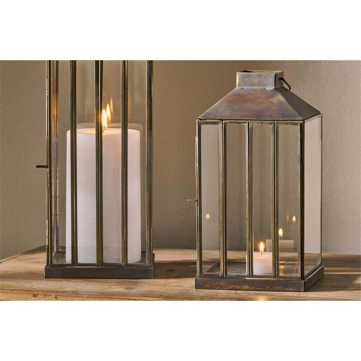 Nampo Small Lantern - Aged Antique