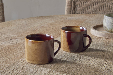 Naav Small Mug - Mustard - Set of 2