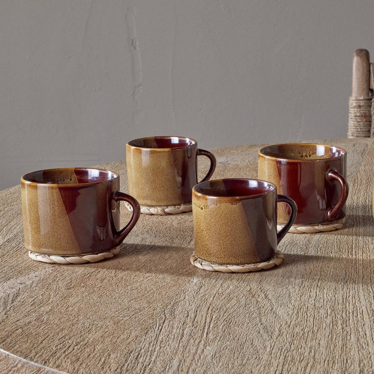 Naav Small Mug - Mustard - Set of 2