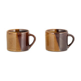 Naav Large Ceramic Mug - Mustard - Set of 2