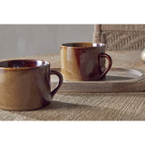 Naav Large Ceramic Mug - Mustard - Set of 2